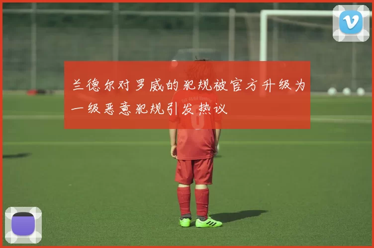 兰德尔对罗威的犯规被官方升级为一级恶意犯规引发热议
